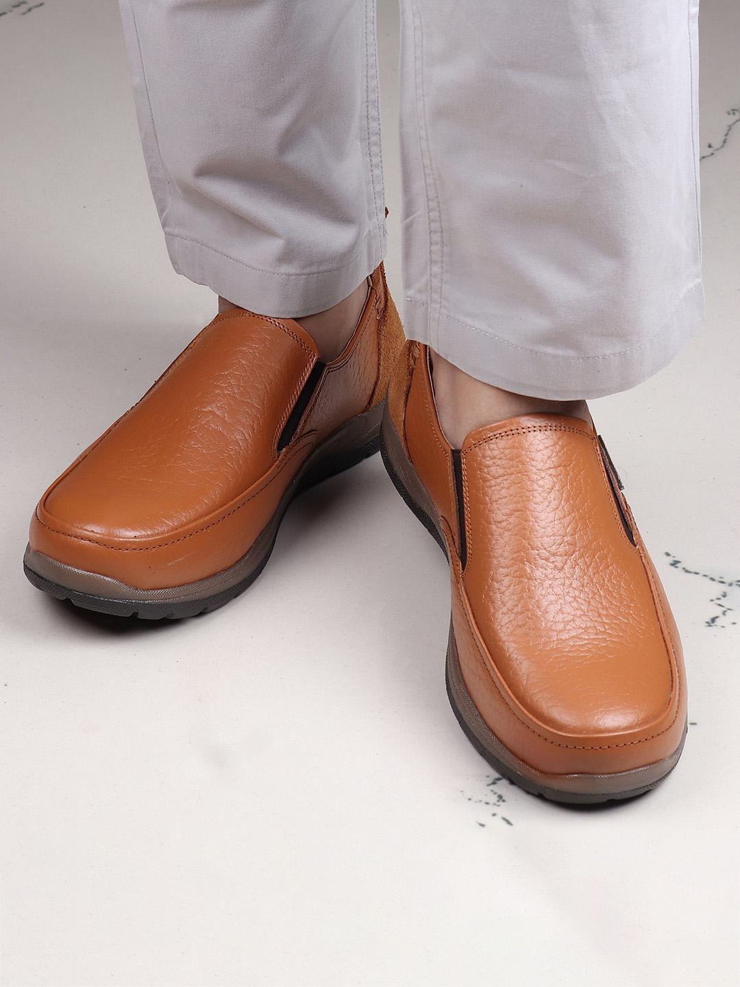 Buy Red Chief Men Textured Leather Slip On Sneakers - Casual Shoes