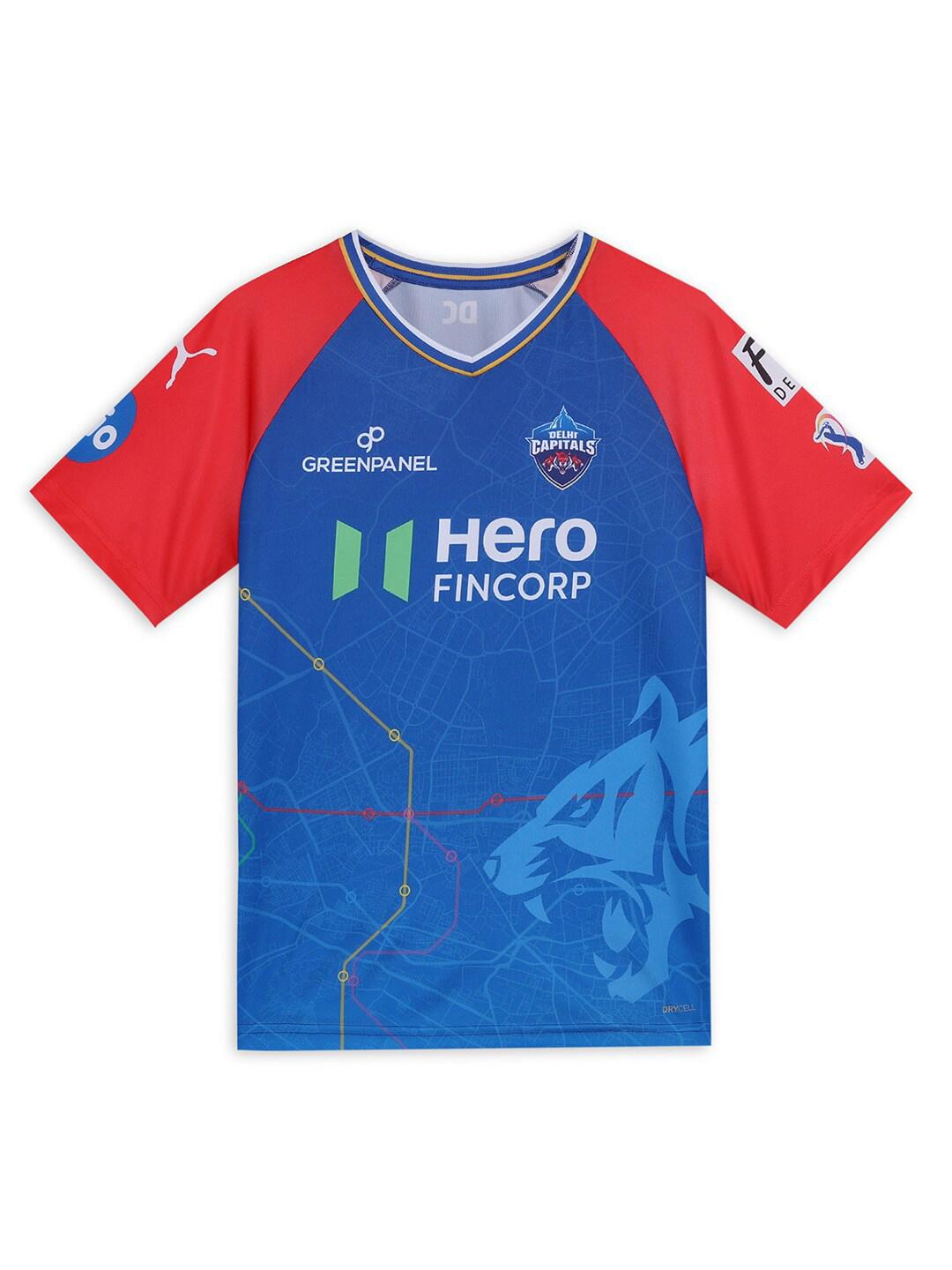 Capitals Ipl Jersey 2020 Online Shopping Henley Neck Polyester Ipl