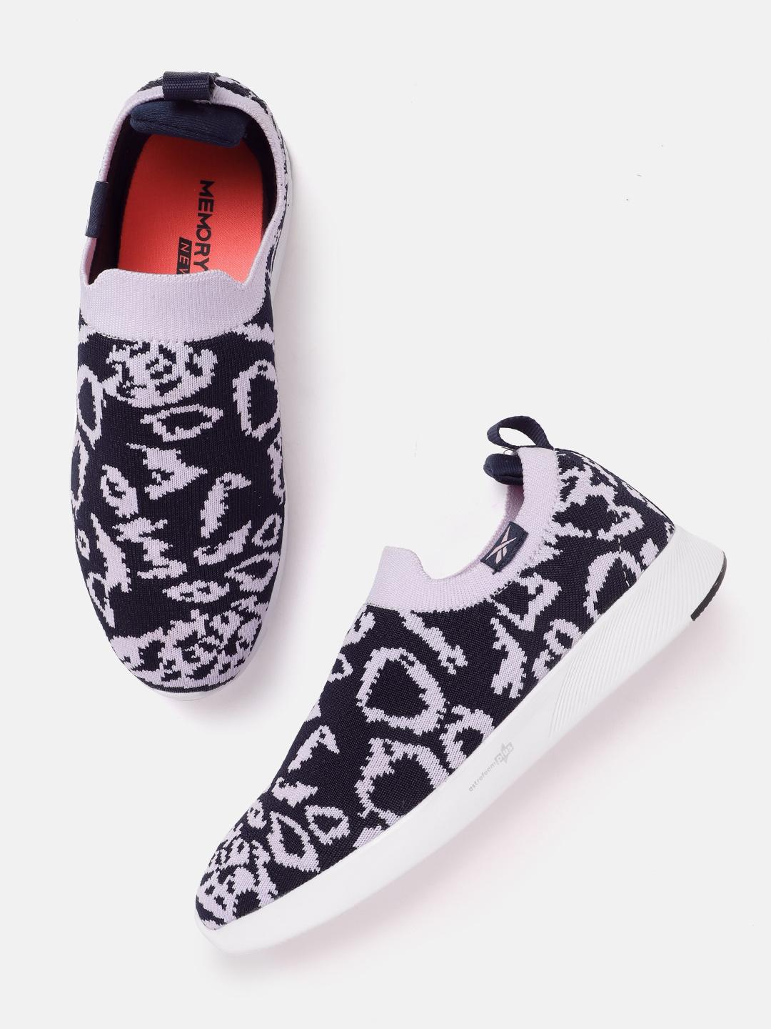 Buy Reebok Women comfy Activator Slip Woven Design Walking Shoes