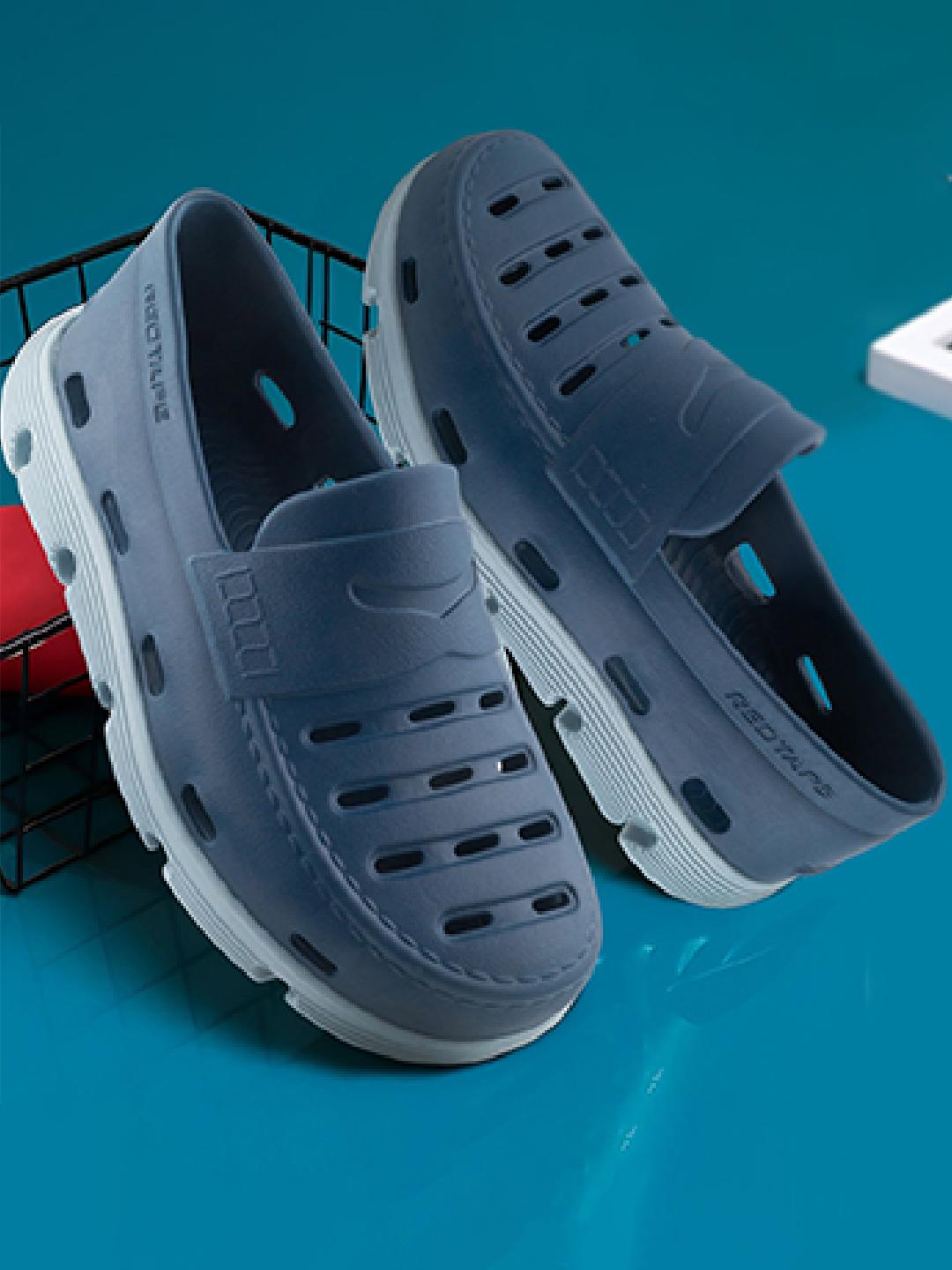 Buy Red Tape Men Self Design Clogs Flip Flops for Men 28547984