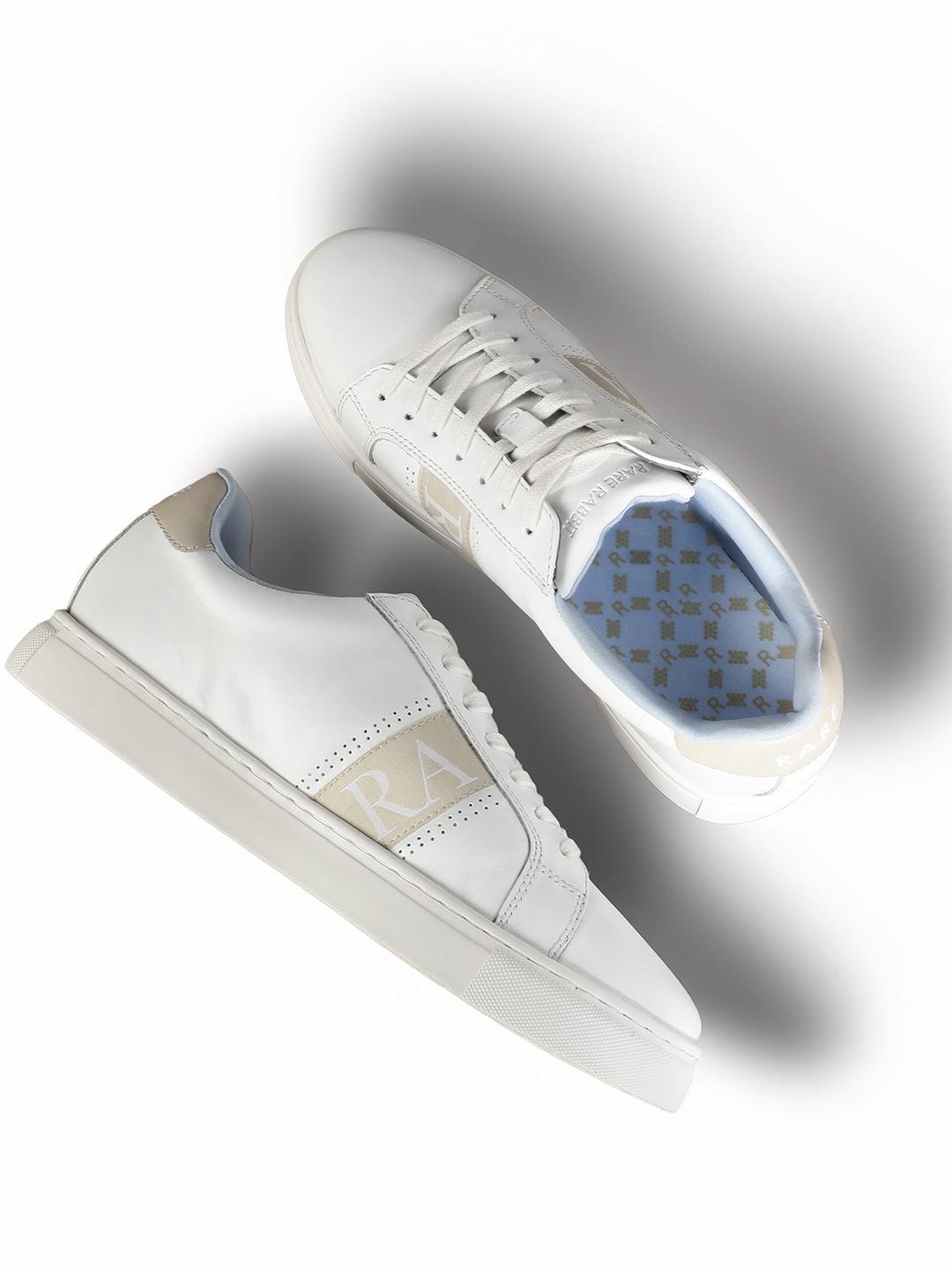 RARE RABBIT Men Galileo Leather Lace Up Sneakers