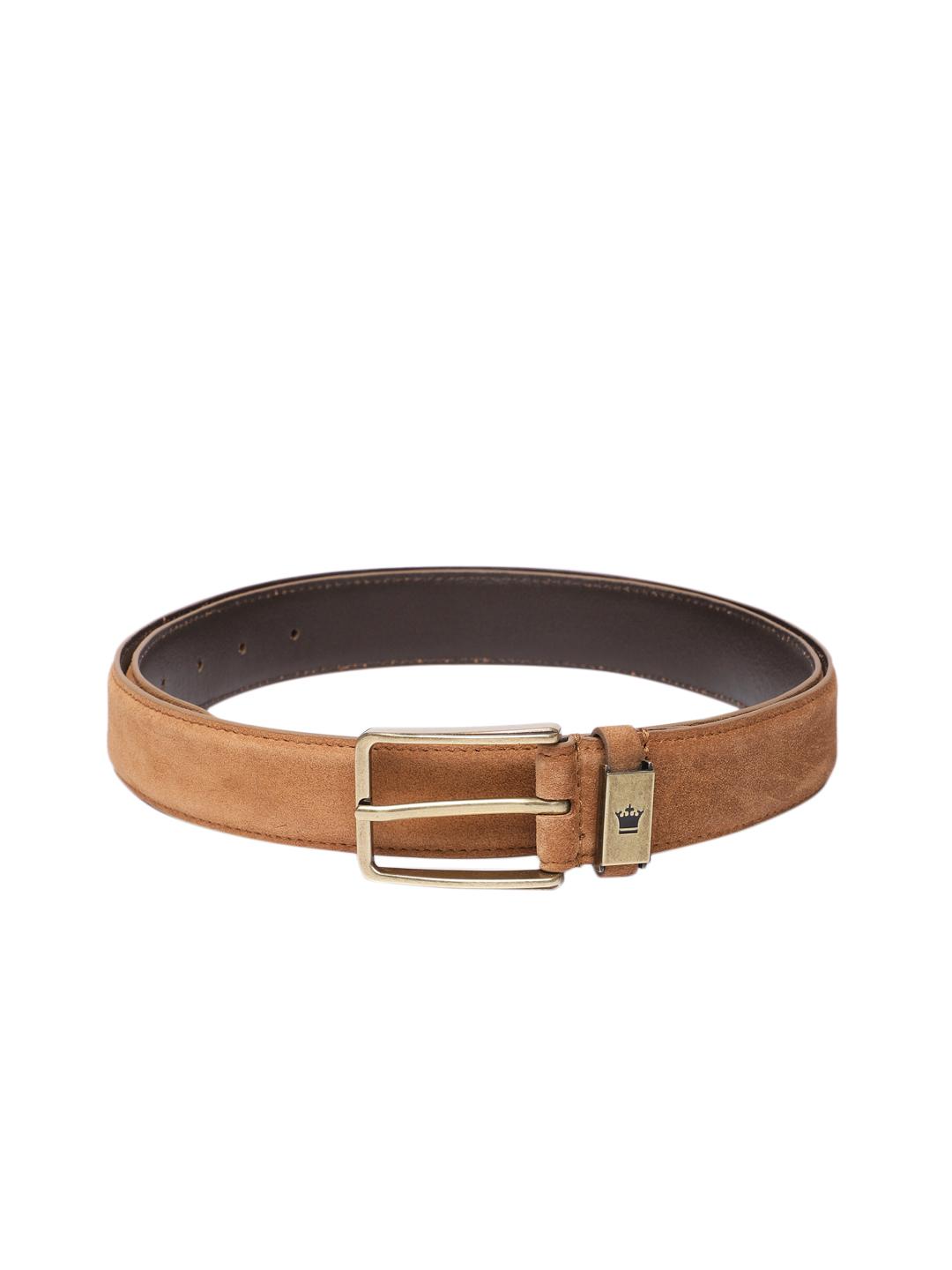Buy Louis Philippe Sport Men Suede Leather Belt Belts for Men