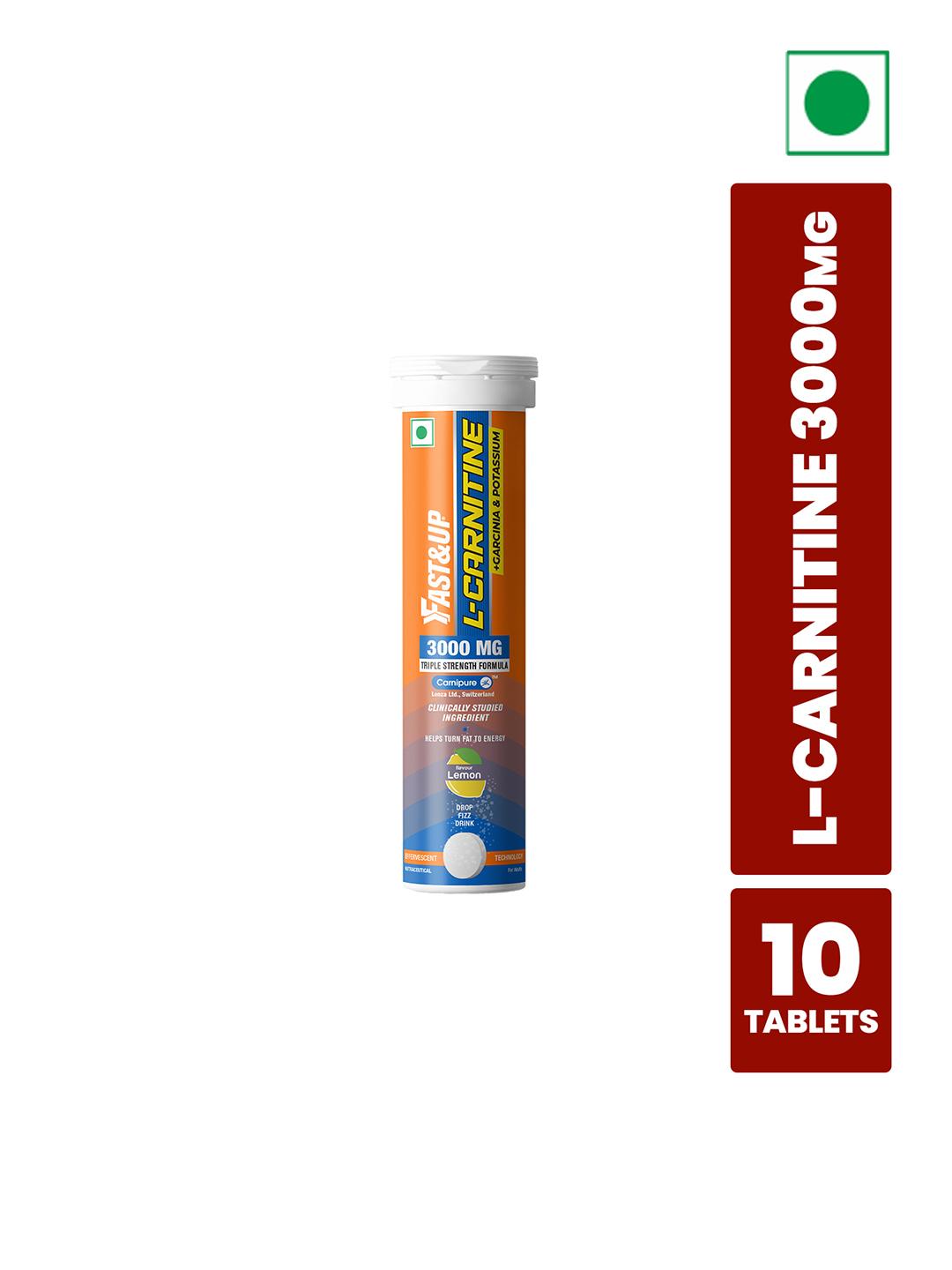 fast and up l carnitine Fast&Up L-Carnitine Tartrate 1000 mg Effervescent Tablet - Lemon Flavour  20's - Energy Boost main image 1