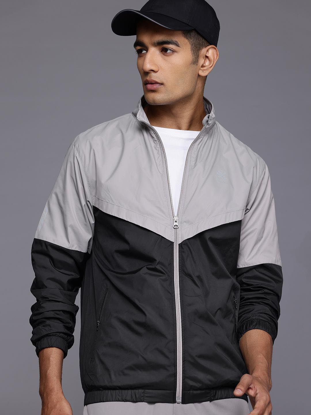 Buy HRX by Hrithik Roshan Colourblocked Rapid Dry Running Jacket