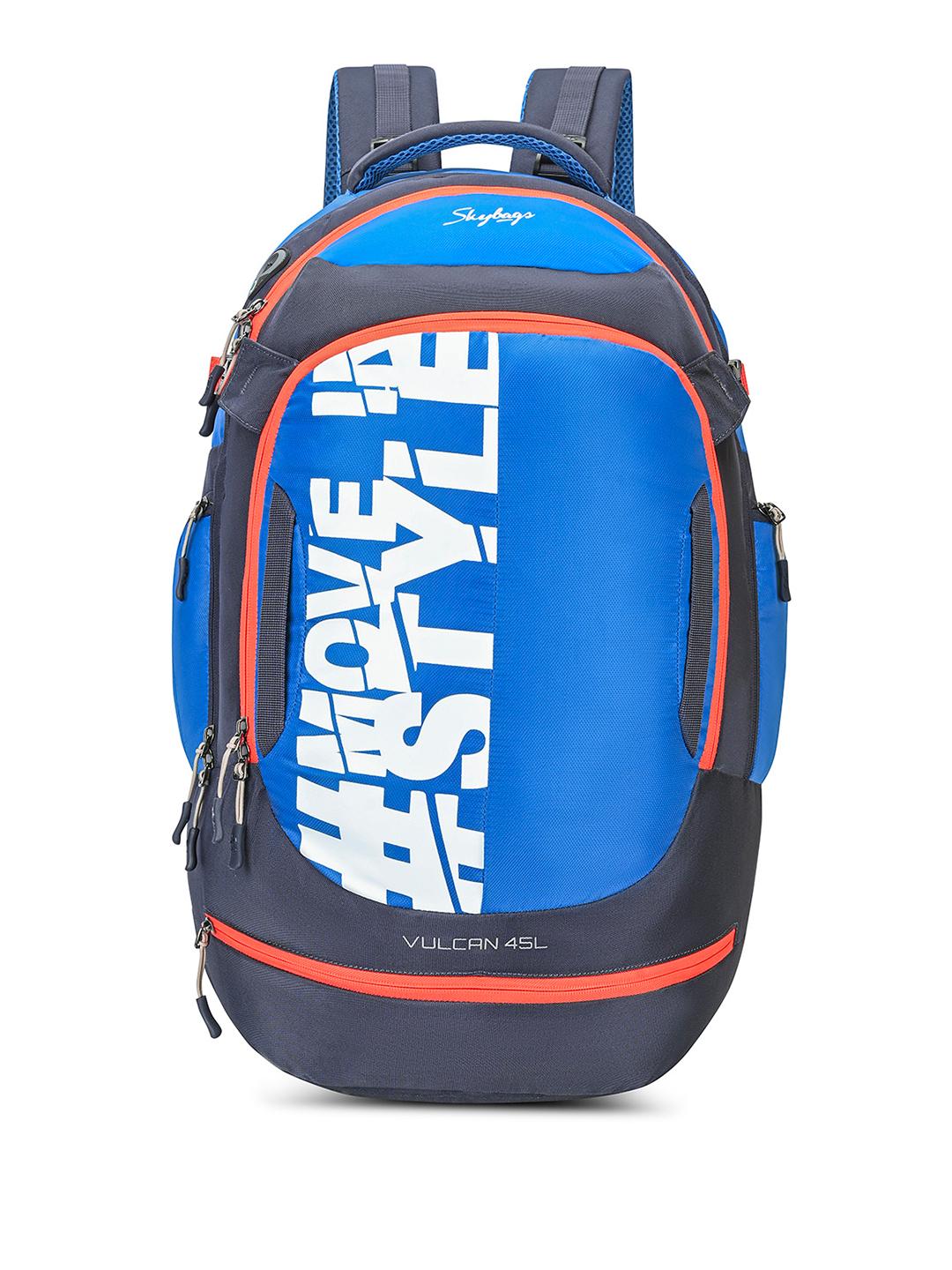 Buy Skybags Vulcan 45l Weekender Laptop Backpack with Earphone