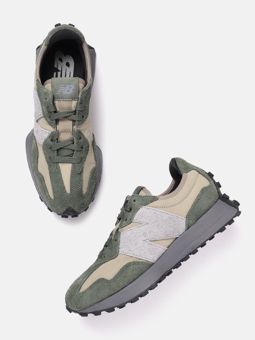 Buy New Balance Men Colourblocked 327 Sneakers - Casual