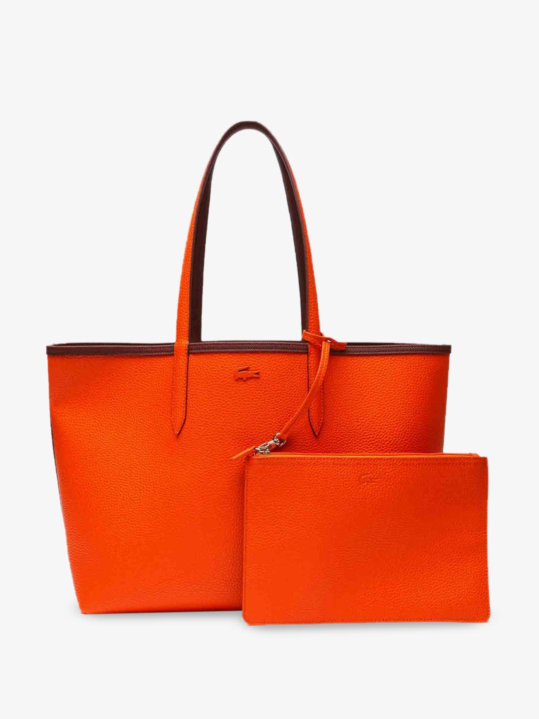 Buy Lacoste Reversible Structured Tote Bag with Pouch Handbags