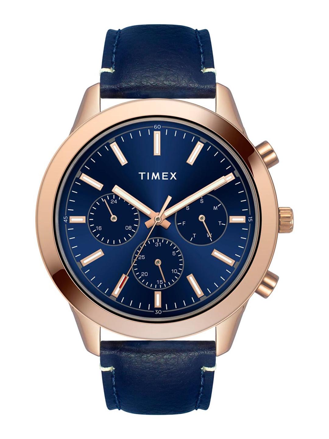 Buy Timex Round 21mm Blue Dial Analog Men Watch - TWEG185SMU07