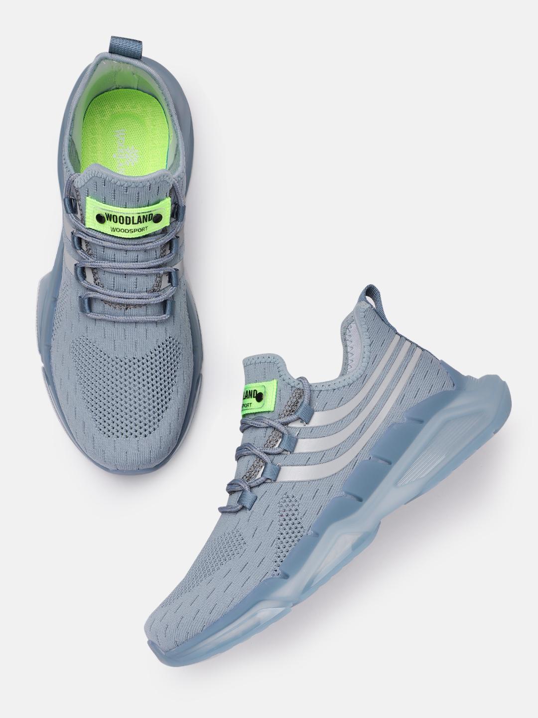 Buy Woodland Men Mesh Woven Design Running Shoes Sports Shoes