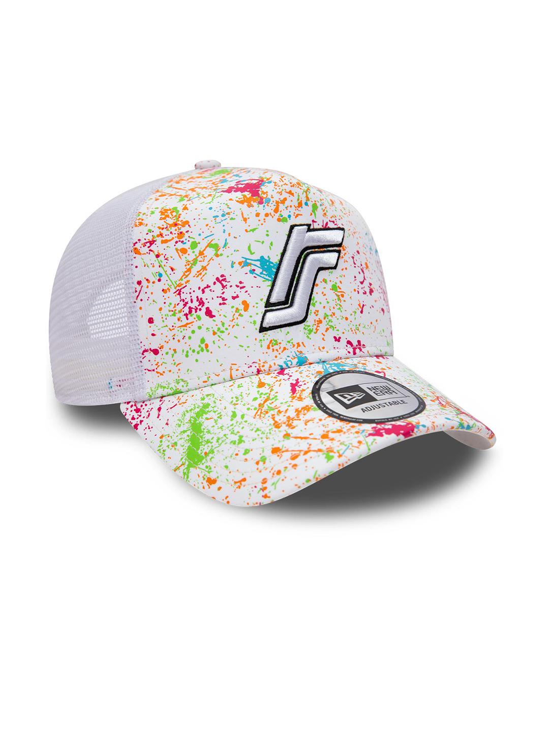 Buy New Era RS Colour Splash White A-Frame Trucker Cap - Caps for Buy New Era RS Colour Splash White A-Frame Trucker Cap - Caps for