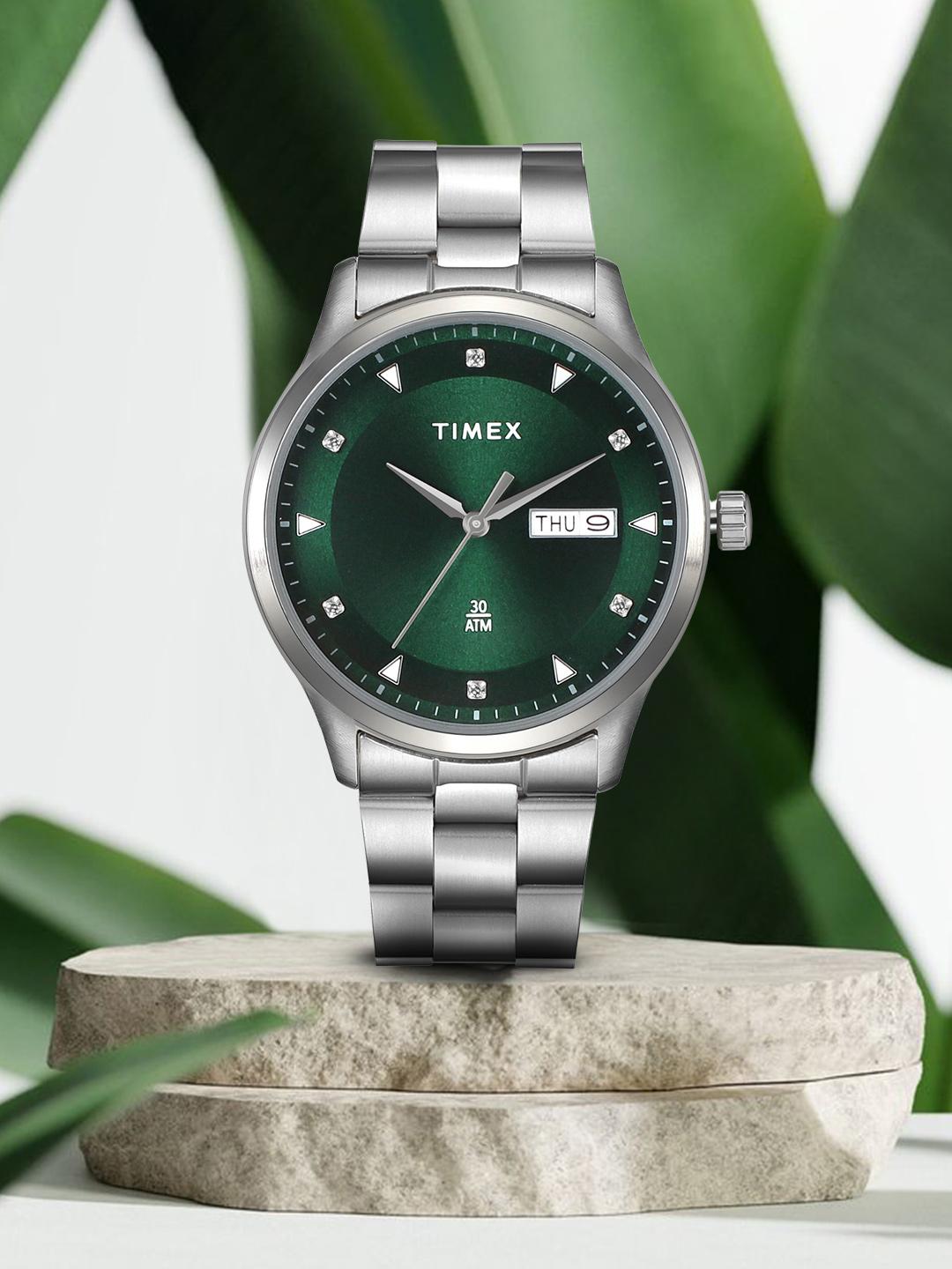 Timex Men Day-Date Bracelet Style Straps Watch TWTG65SMU18