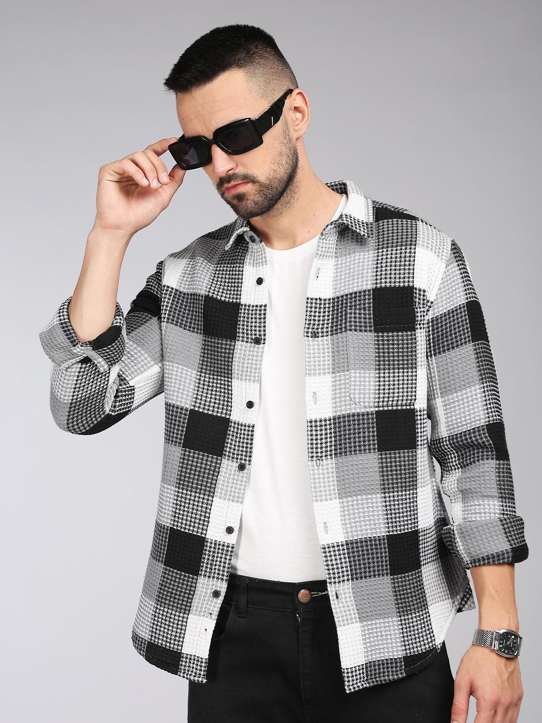 トップス W broadcloth trad check shirt size2 OVY 15.5 ファッション W broadcloth trad check shirt 2 OVY