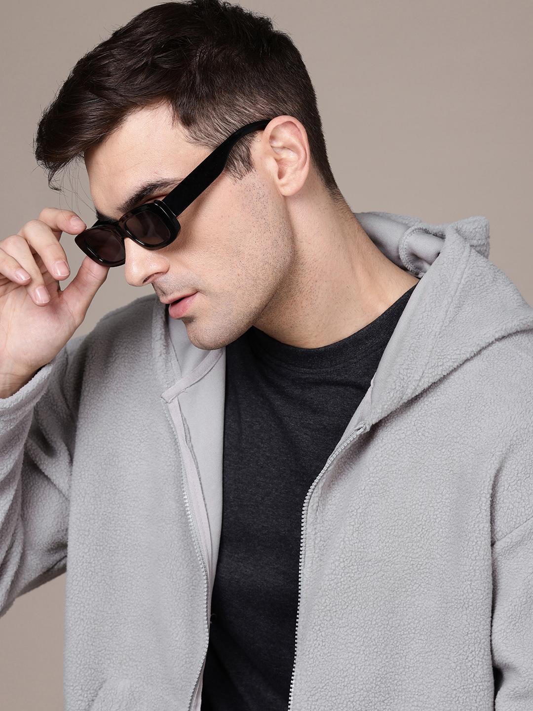 Roadster Fleece Hooded Sweatshirt for Men - Image 1
