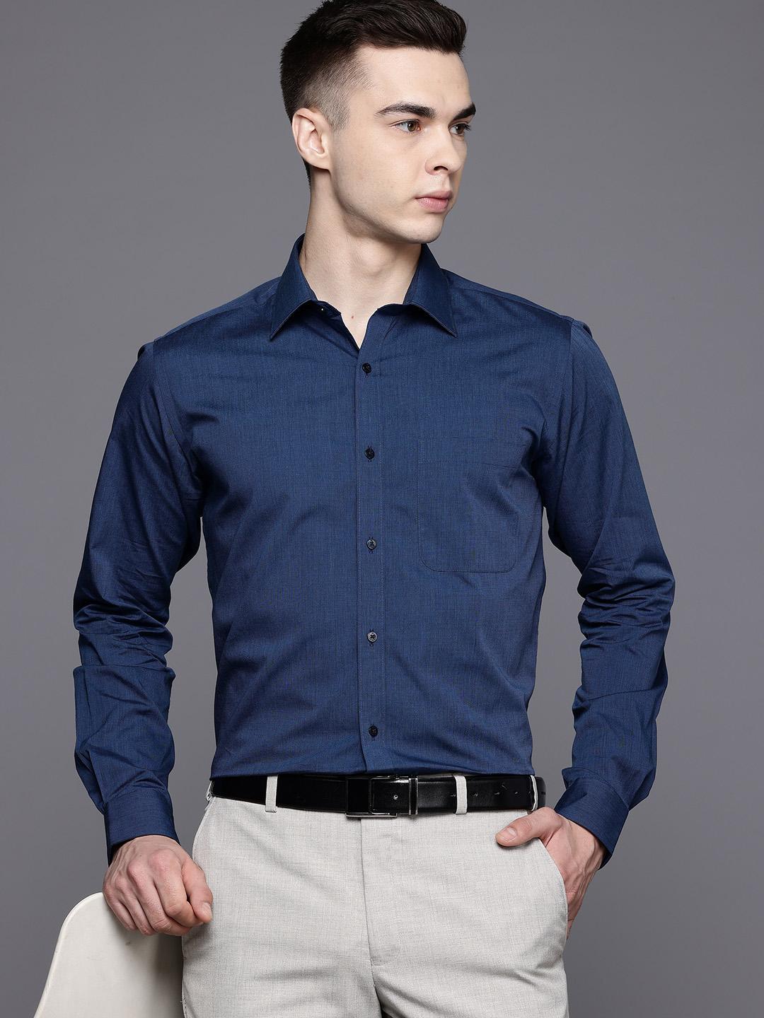 Raymond Pure Cotton Slim Fit Formal Shirt - Image 1