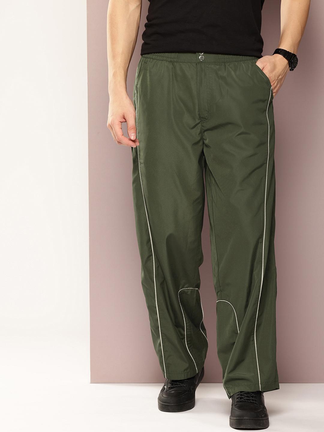 Buy Kook N Keech X fwd Men Casual Baggy Fit Trousers - Track Pants