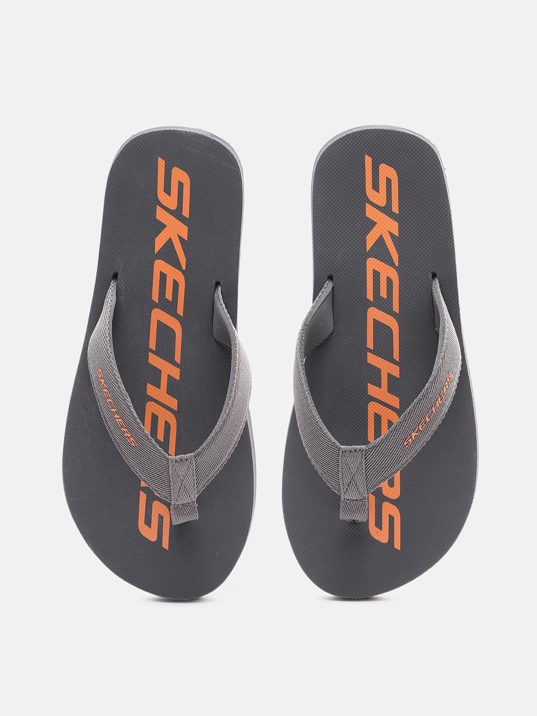 3845　こちらは専用です Buy Skechers Men Brand Logo Printed Thong Flip-Flops - Flip Flops
