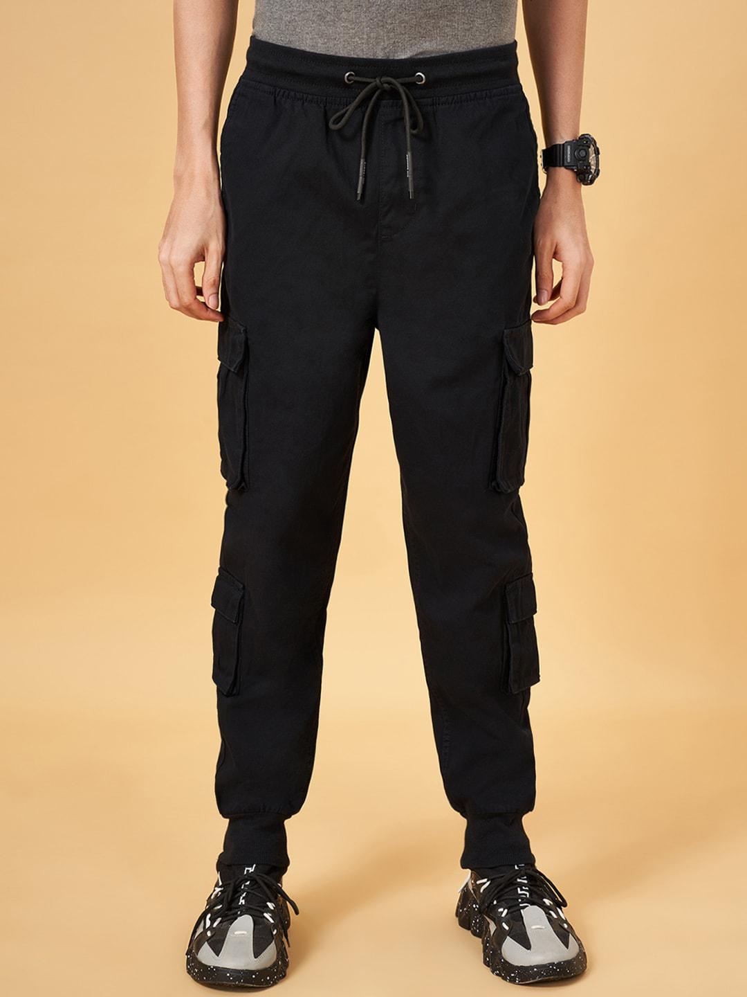 Buy Street 808 by Pantaloons Men Pure Cotton Cargo Joggers