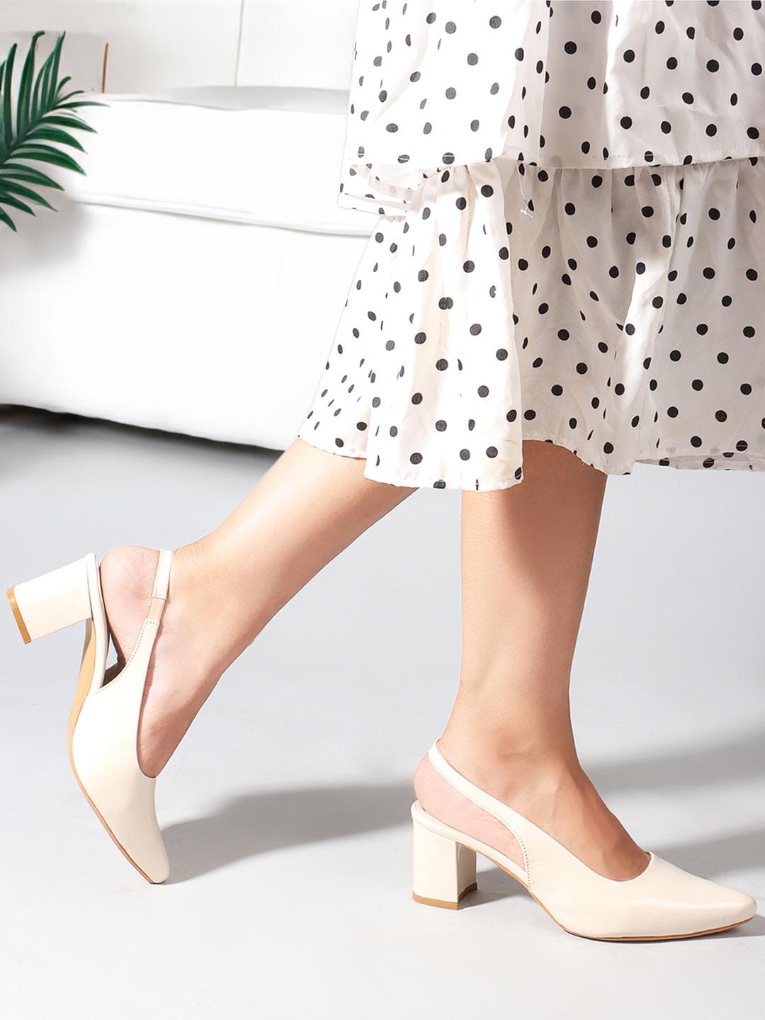 Carlton London Block Heeled Mules