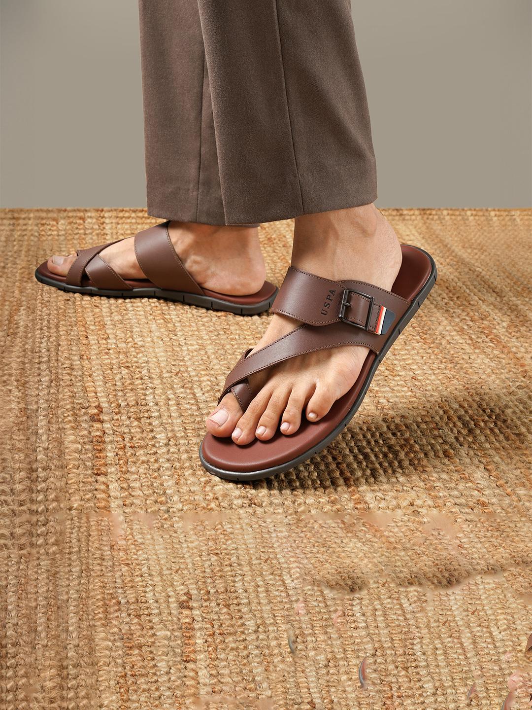 Buy Polo Men Rubber Thong Flip-Flops Sandals for Men