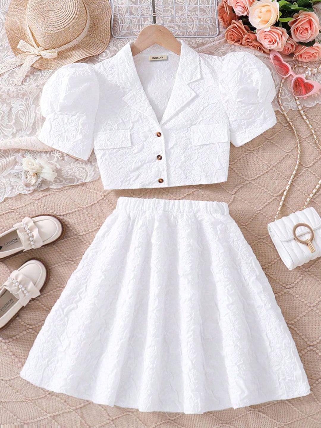 Buy INCLUD Girls Top With Skirt Clothing Set for Girls 29824770