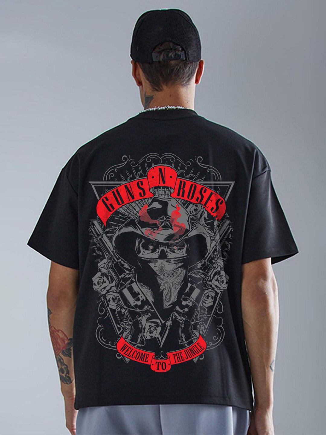 PRONK Men Graphic Printed Oversized T-shirt - Image 1