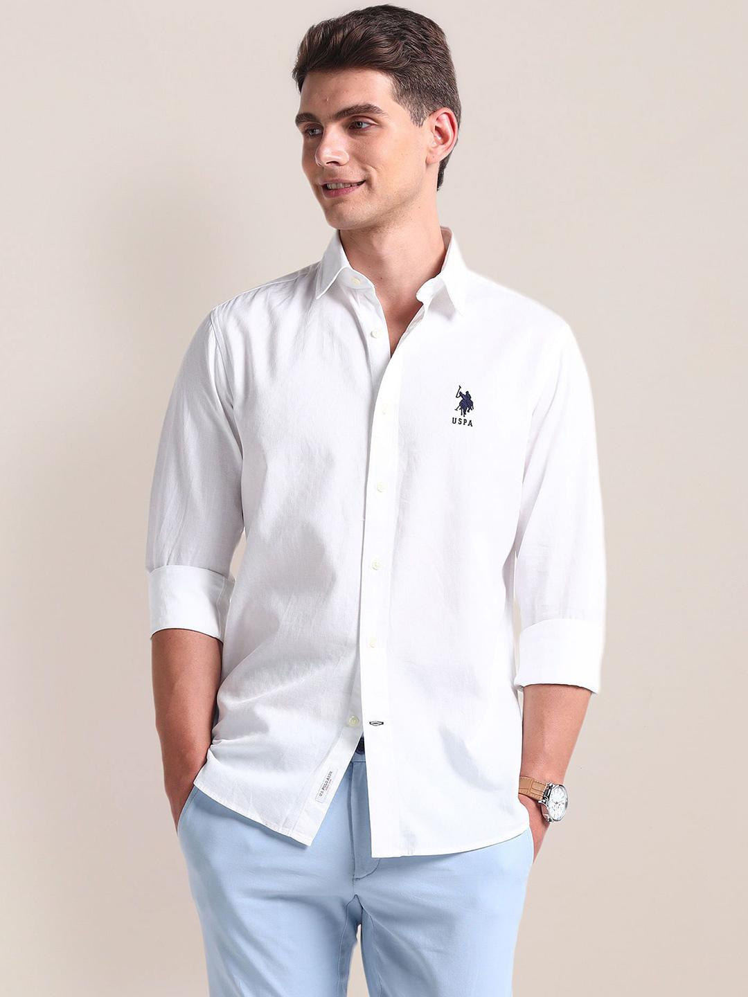 U.S. Polo Assn. Men Opaque Casual Shirt - Image 1