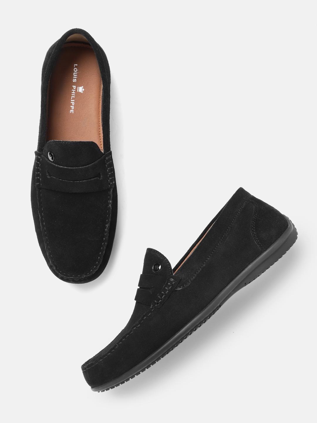 Buy Louis Philippe Men Suede Driving Shoes - Casual Shoes  display picture 2