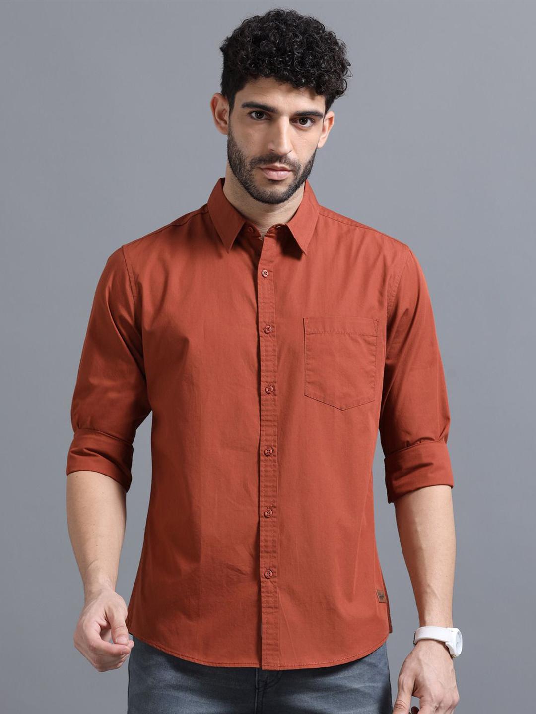 Roadster Men's Cotton Full Sleeve Shirt - Image 1