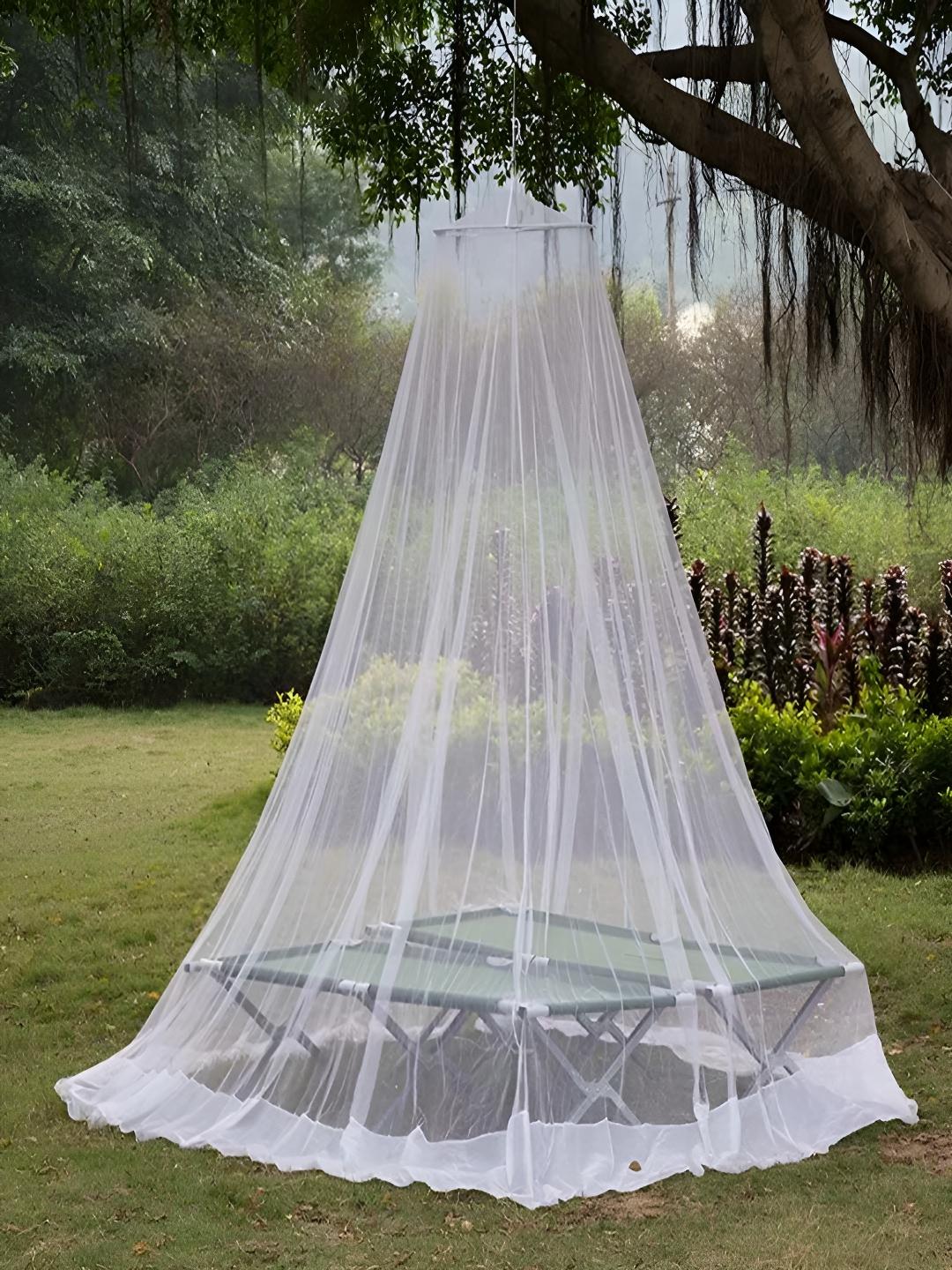 Buy MARUTI ENTERPRISE White King Size Hanging Mosquito Net