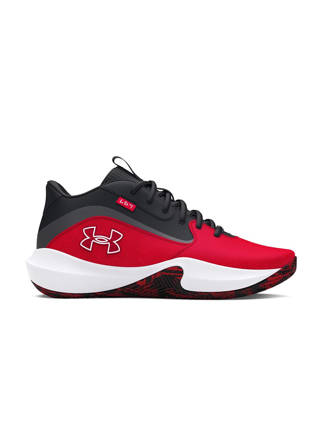 Buy UNDER ARMOUR Unisex Lockdown 7 Colourblocked Basketball Shoes