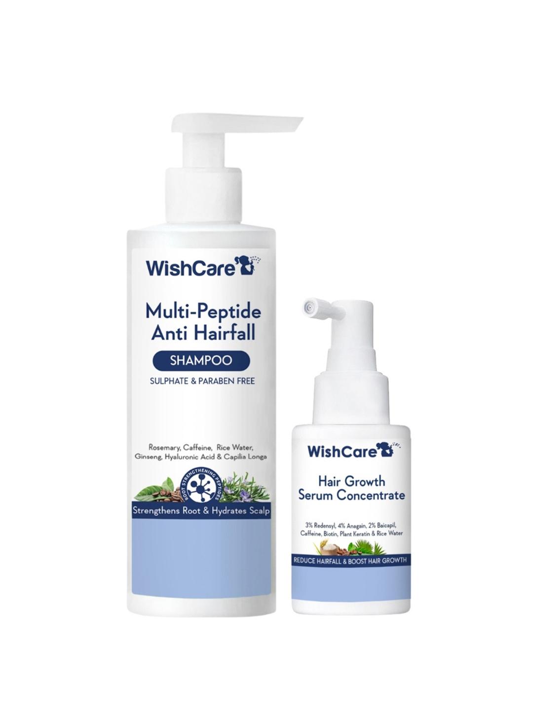 WishCare Multi Peptide Anti Hairfall Shampoo & Serum Set