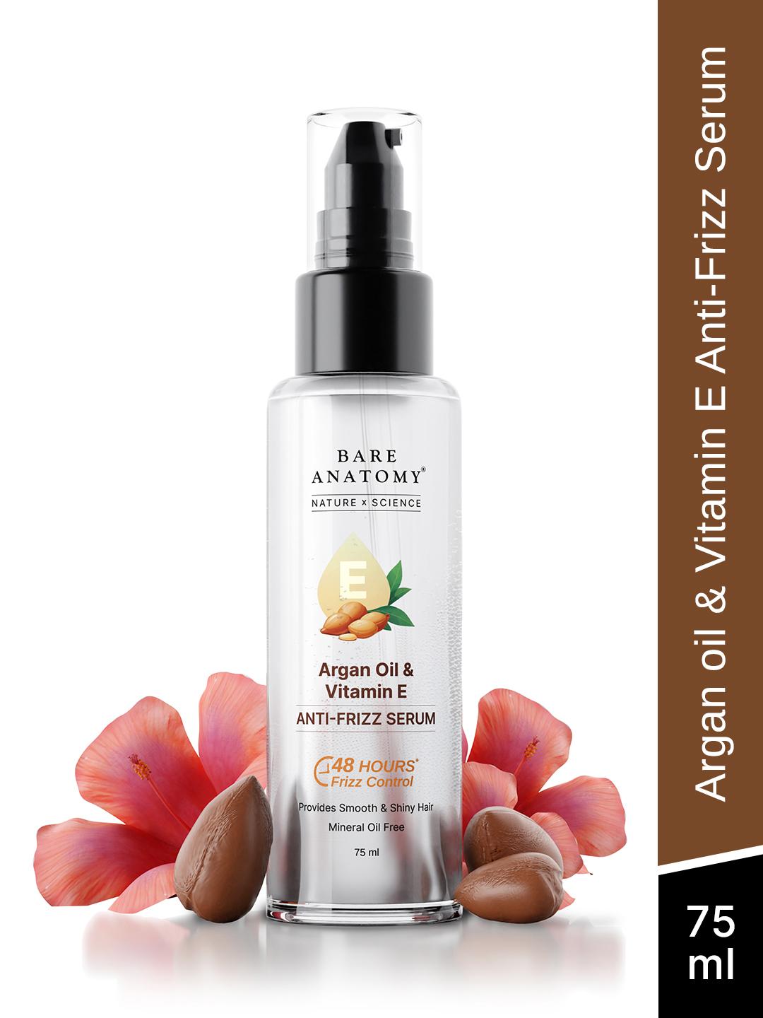 Bare Anatomy Argan Oil & Vitamin E Anti-Frizz Hair Serum - 75ml - Image 1
