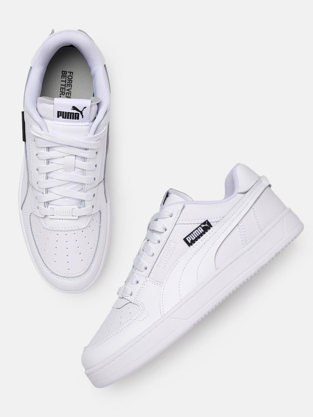 Buy Puma Unisex Caven VTG Leather Sneakers Casual Shoes for