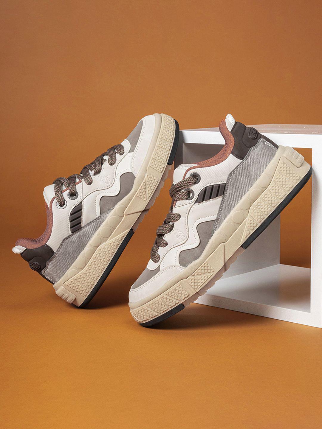 sporty sneakers lace up front skate shoes