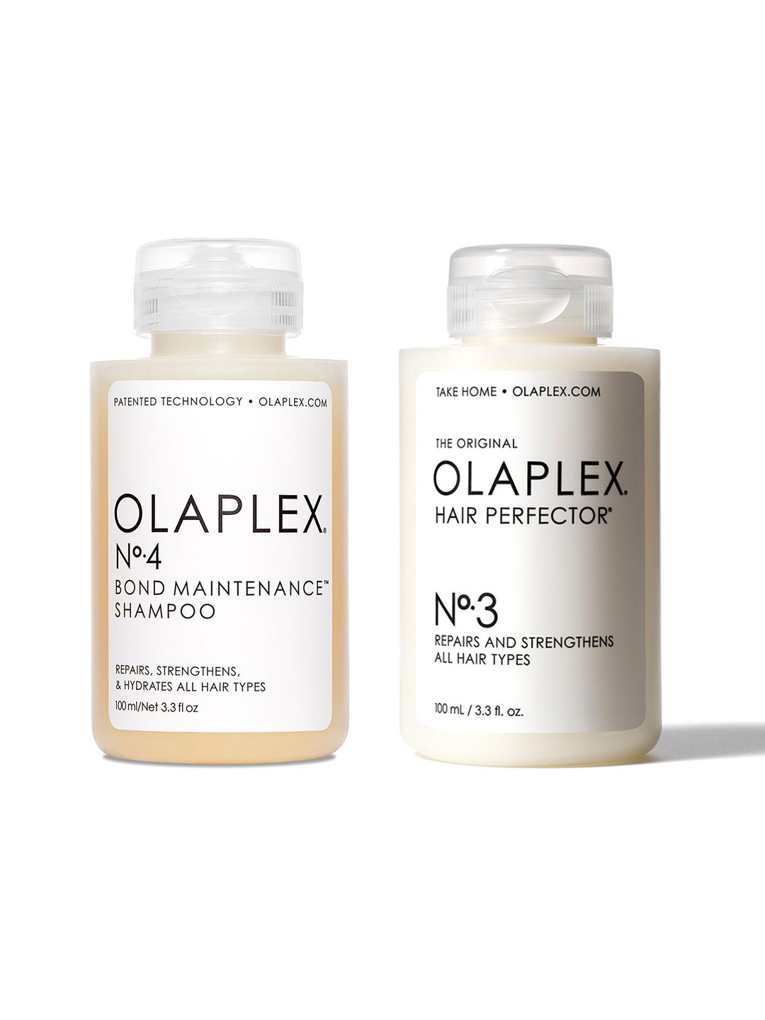 Buy OLAPLEX Set of No. 4 Bond Maintenance Shampoo & No. 3 Hair