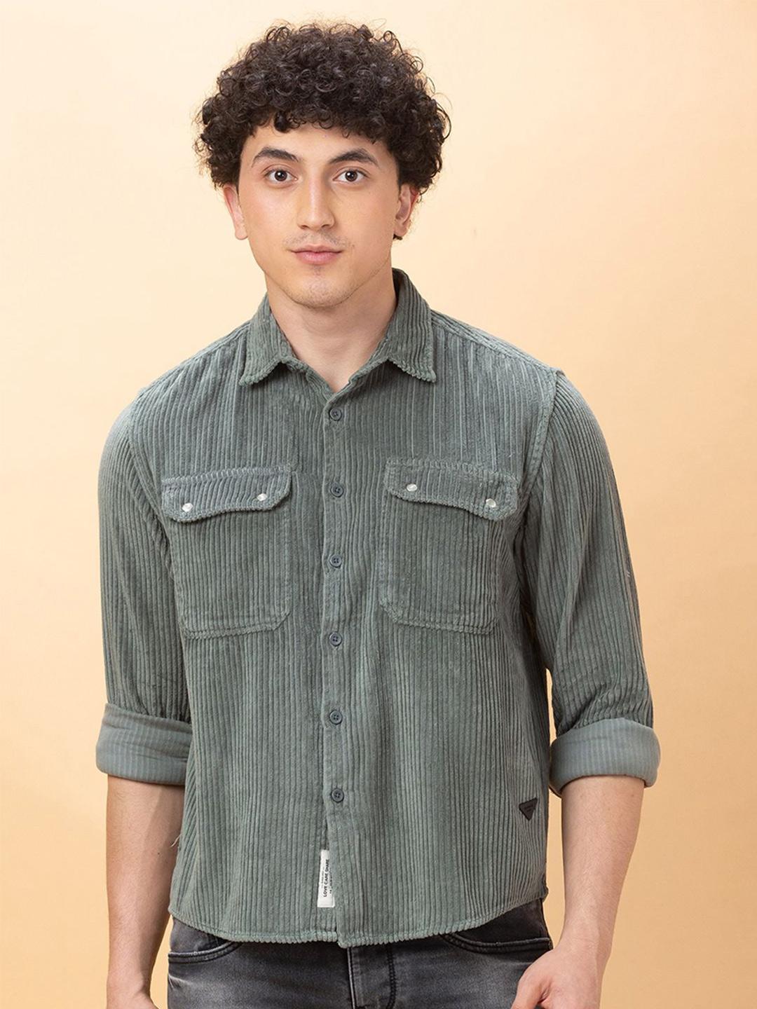 Being Human Men Slim Fit Opaque Casual Shirt