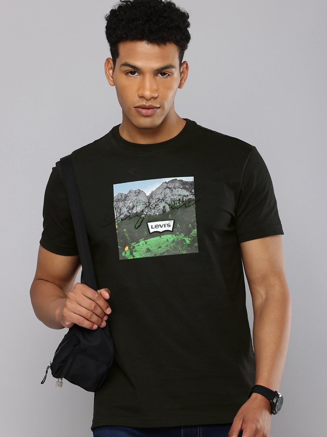 Buy Levis Pure Cotton Graphic Printed T-shirt Tshirts for Men
