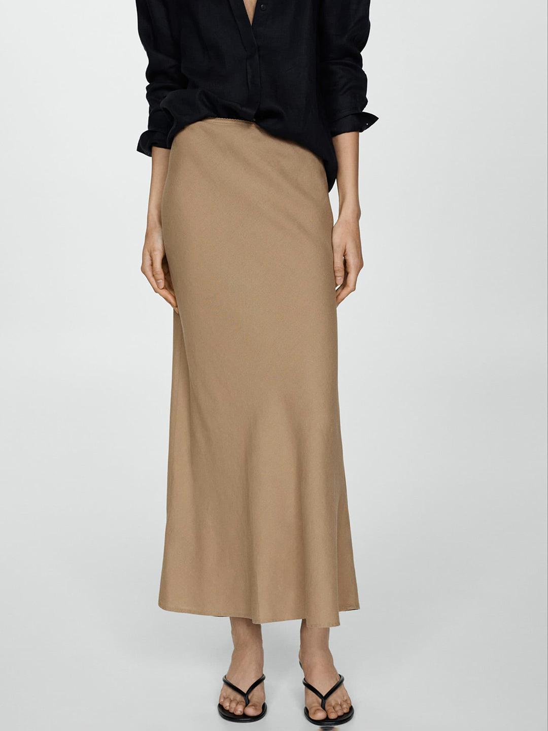 andmary Mel gather skirt Mサイズ brown ANDMARY】Mel gather skirt