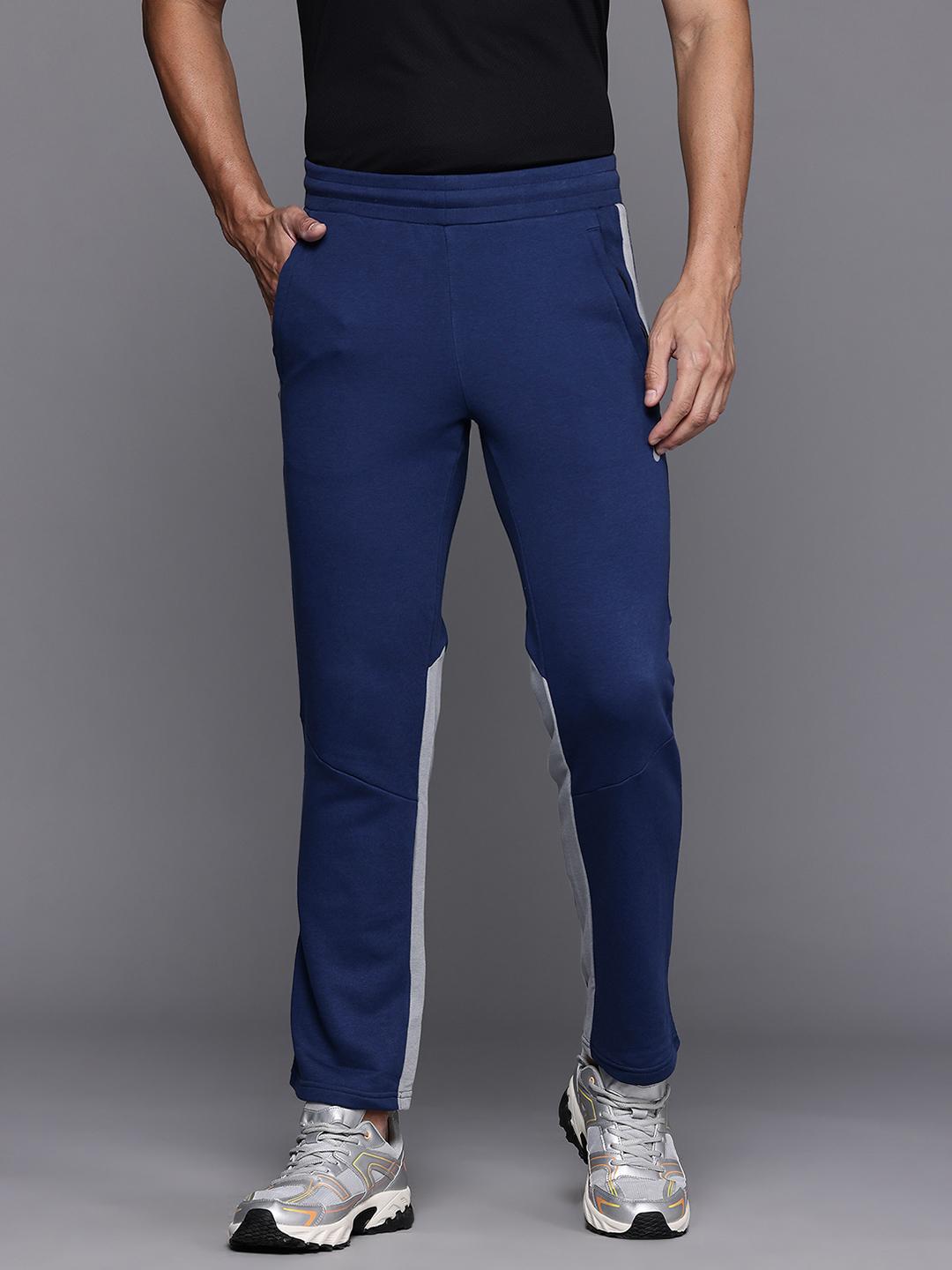 Buy ASICS Men Mid-Rise Cut & Sew Open Hem Training Track Pants