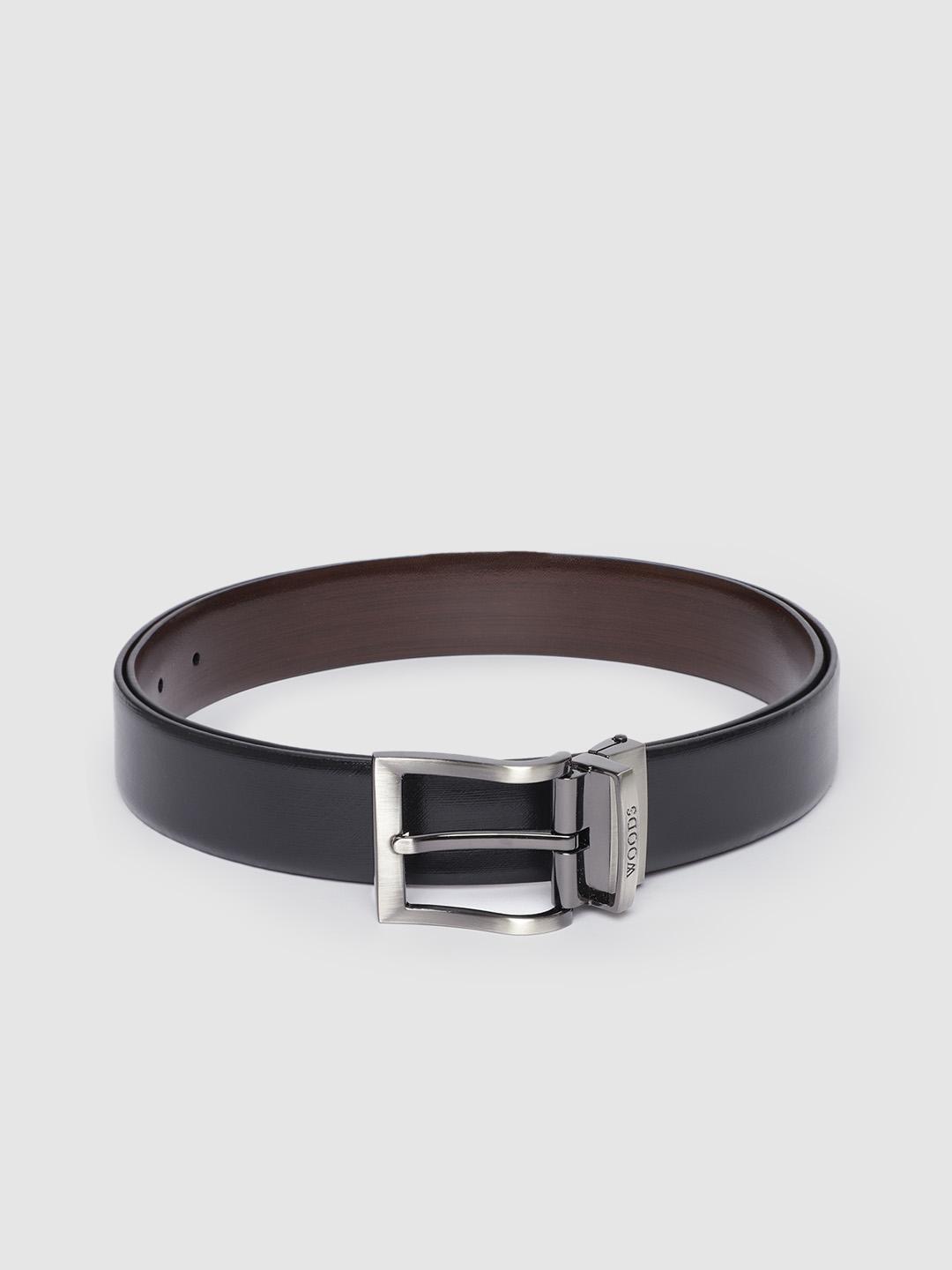 Buy Woodland Men Leather Belt With Buckles Belts for Men