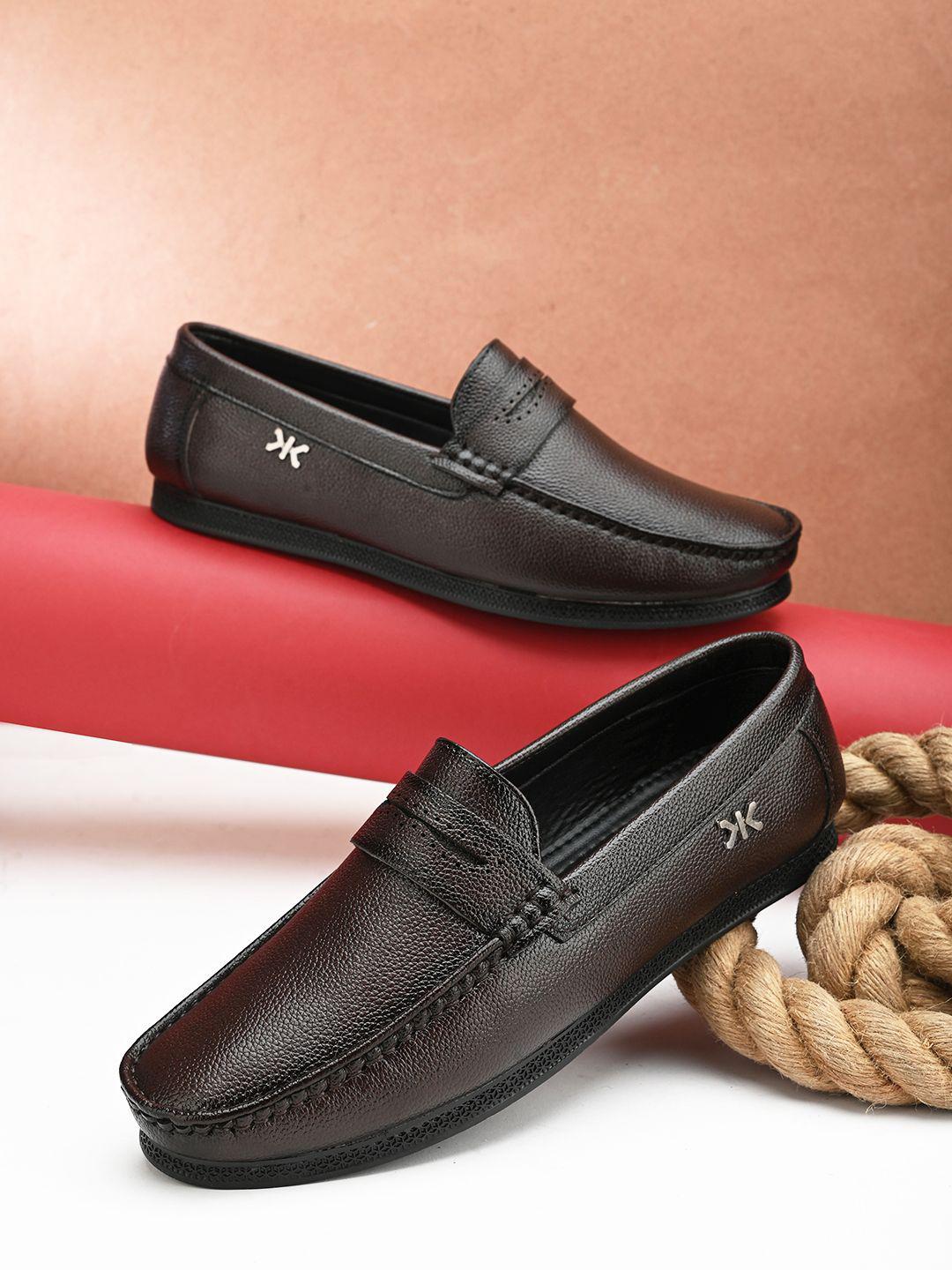 Killer Men Faux Leather Round Toe Formal Loafers