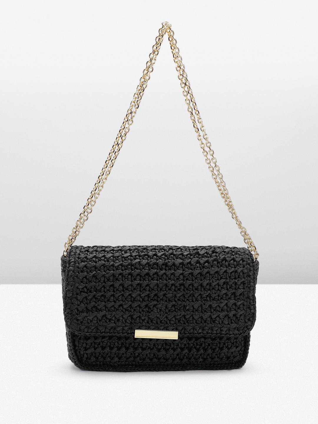 Buy MANGO Textured Sling Bag Handbags for Women 30143576 Myntra