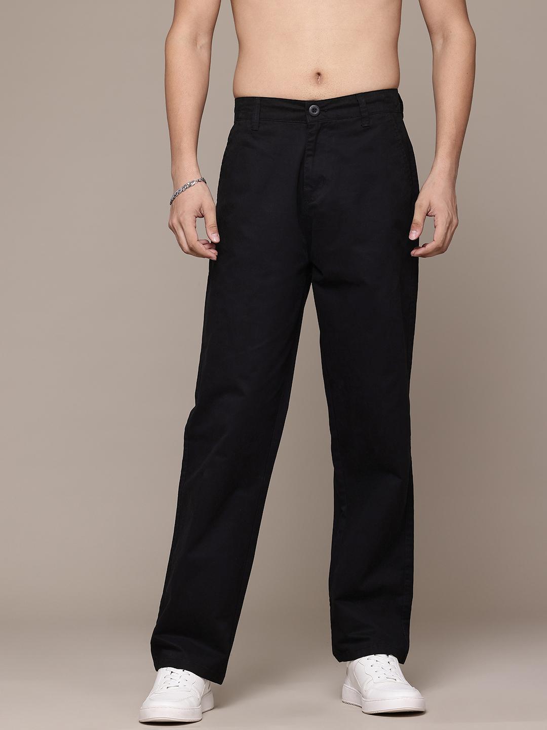Roadster Men Straight Fit Chinos - Image 1