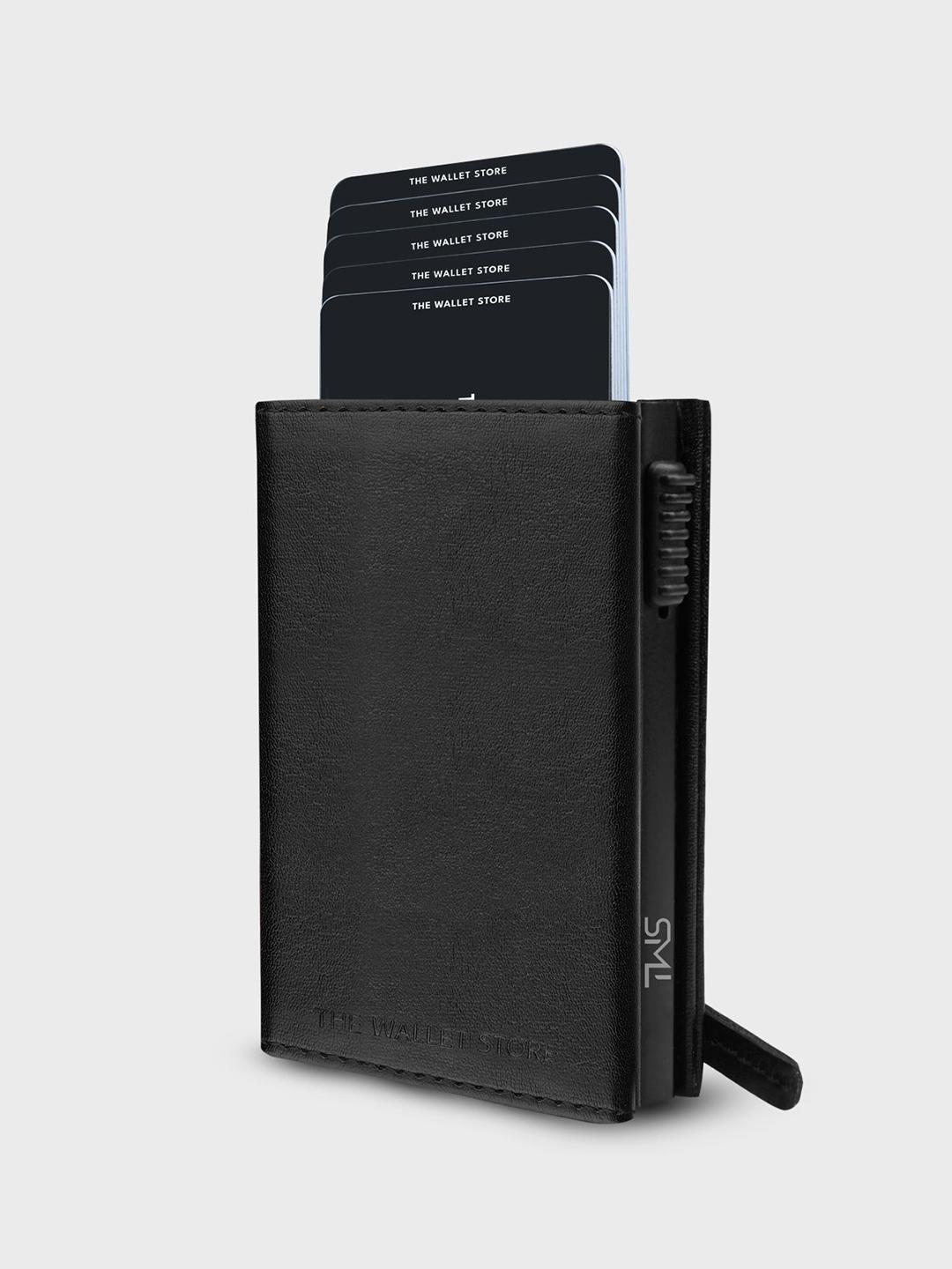 The Wallet Store Men Leather Three Fold Wallet - Image 1