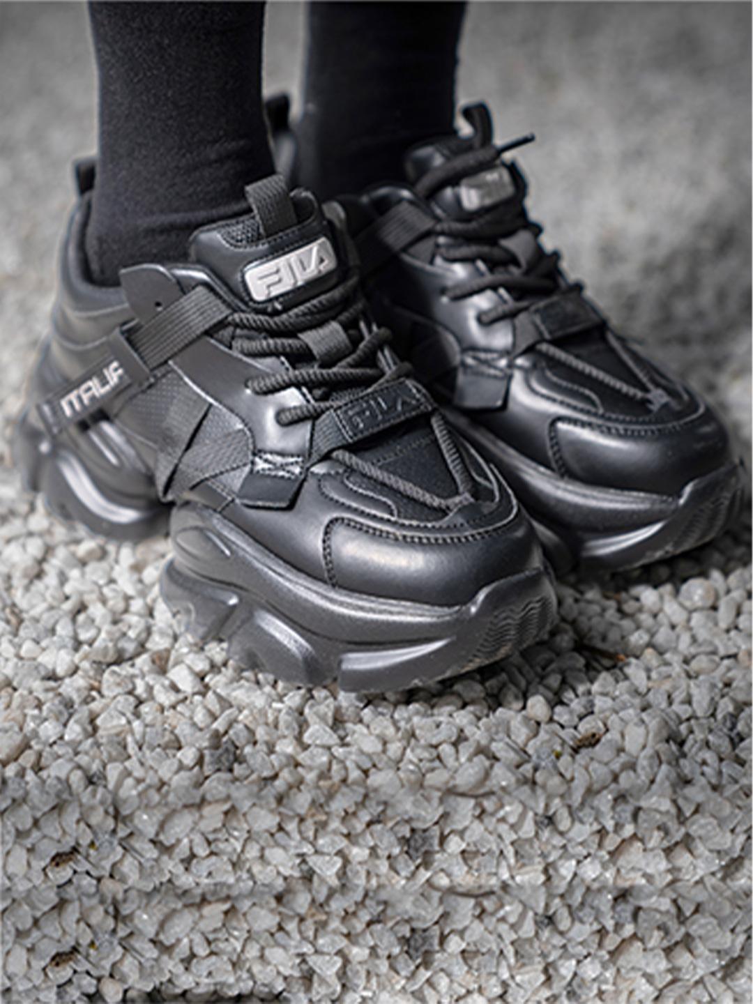 Black Chunky Tennis Shoes Fila Fila Men's Fila Chunky