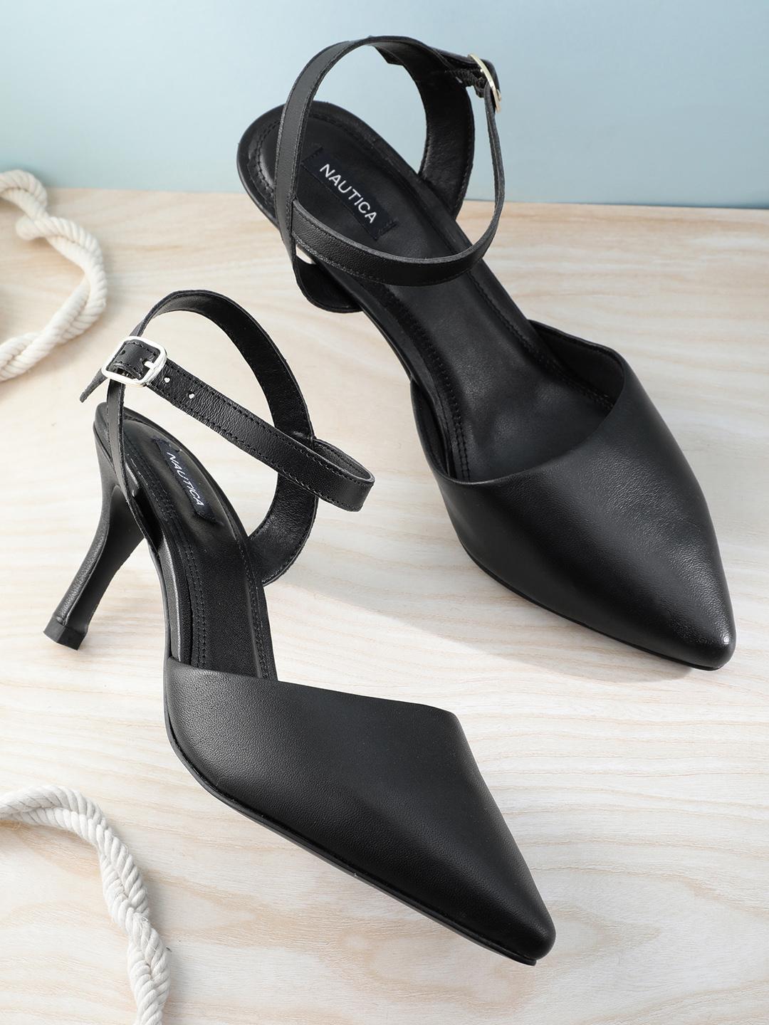 Buy Nautica Slim Heeled Pumps Heels for Women 30336963 Myntra