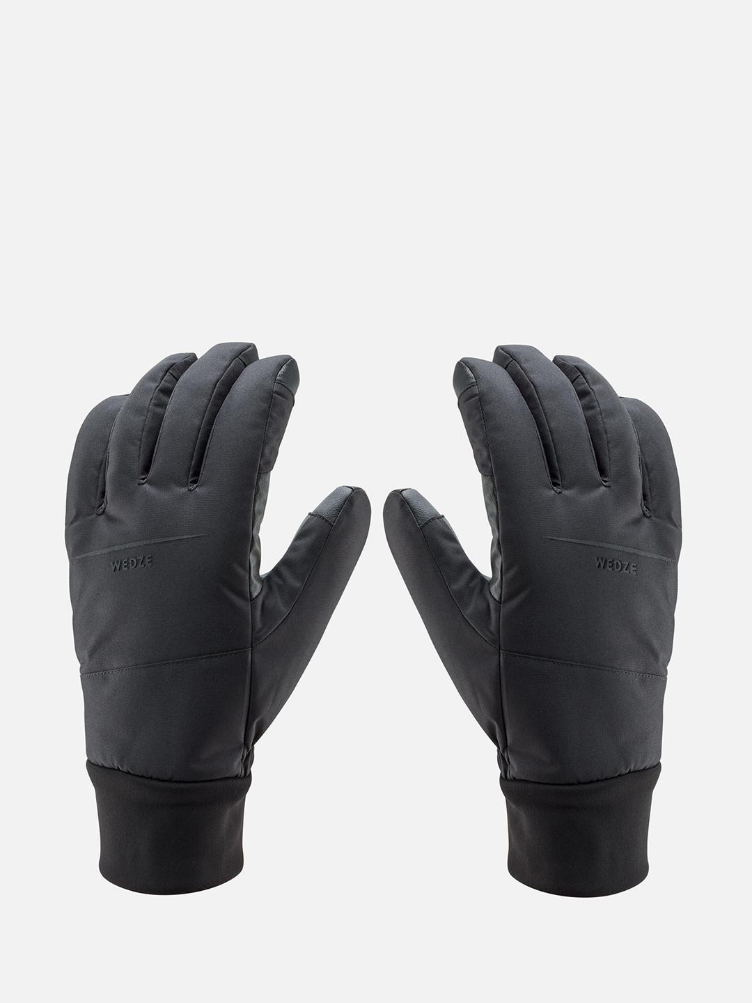 Decathlon Riding Gloves Bike Fouganza By Decathlon Carbon Grey