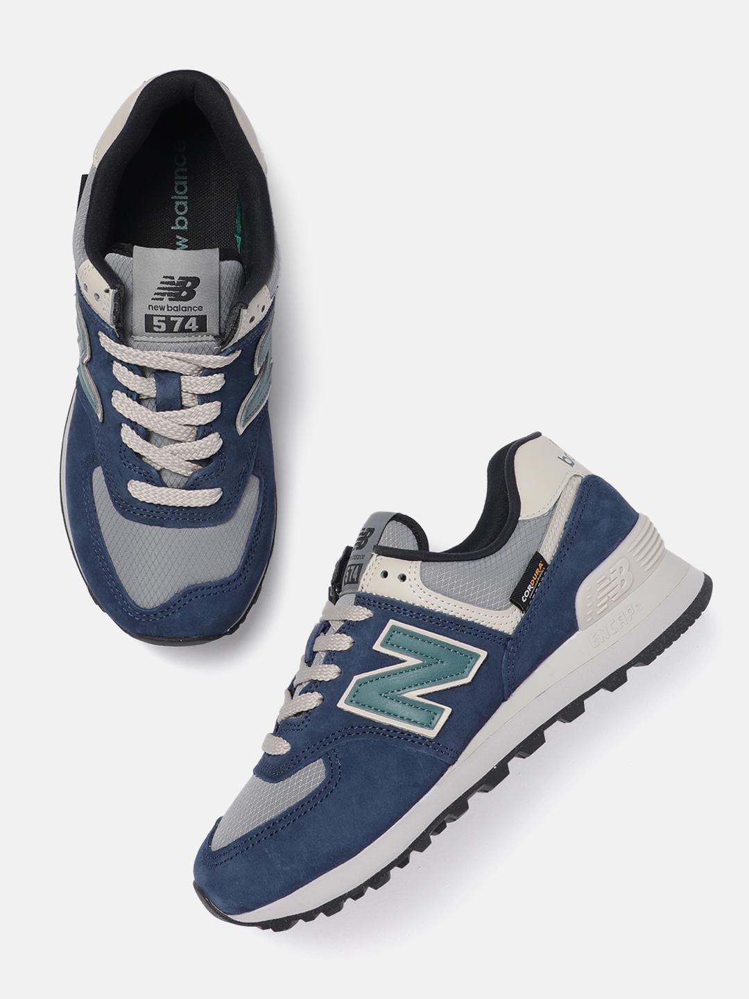 Buy New Balance Men 574 Leather Sneakers - Casual Shoes for