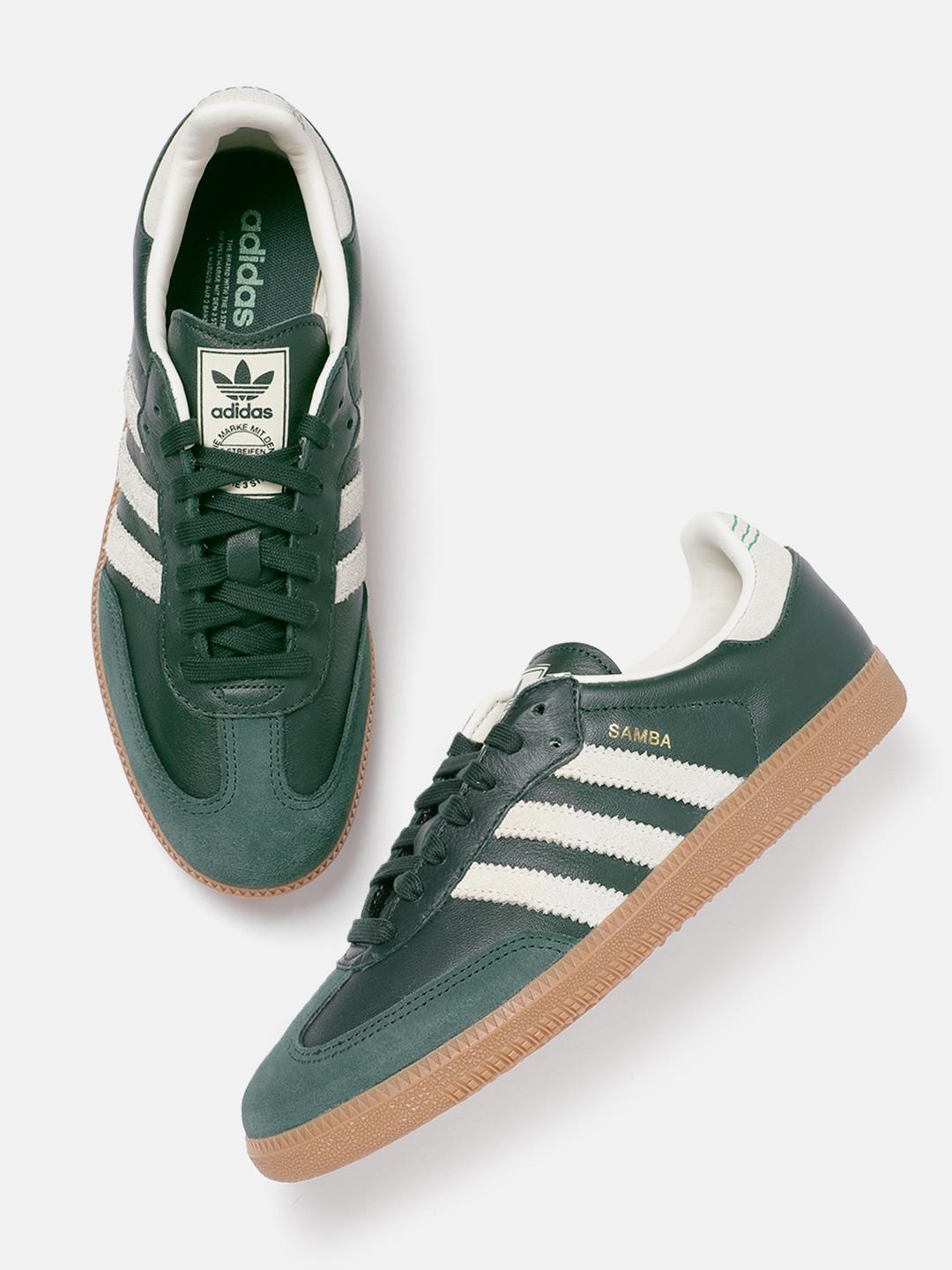 Jeans Adidas Originals Samba Super Green Yellow Buy ADIDAS Originals Men  SAMBA OG Leather Everyday Sneakers