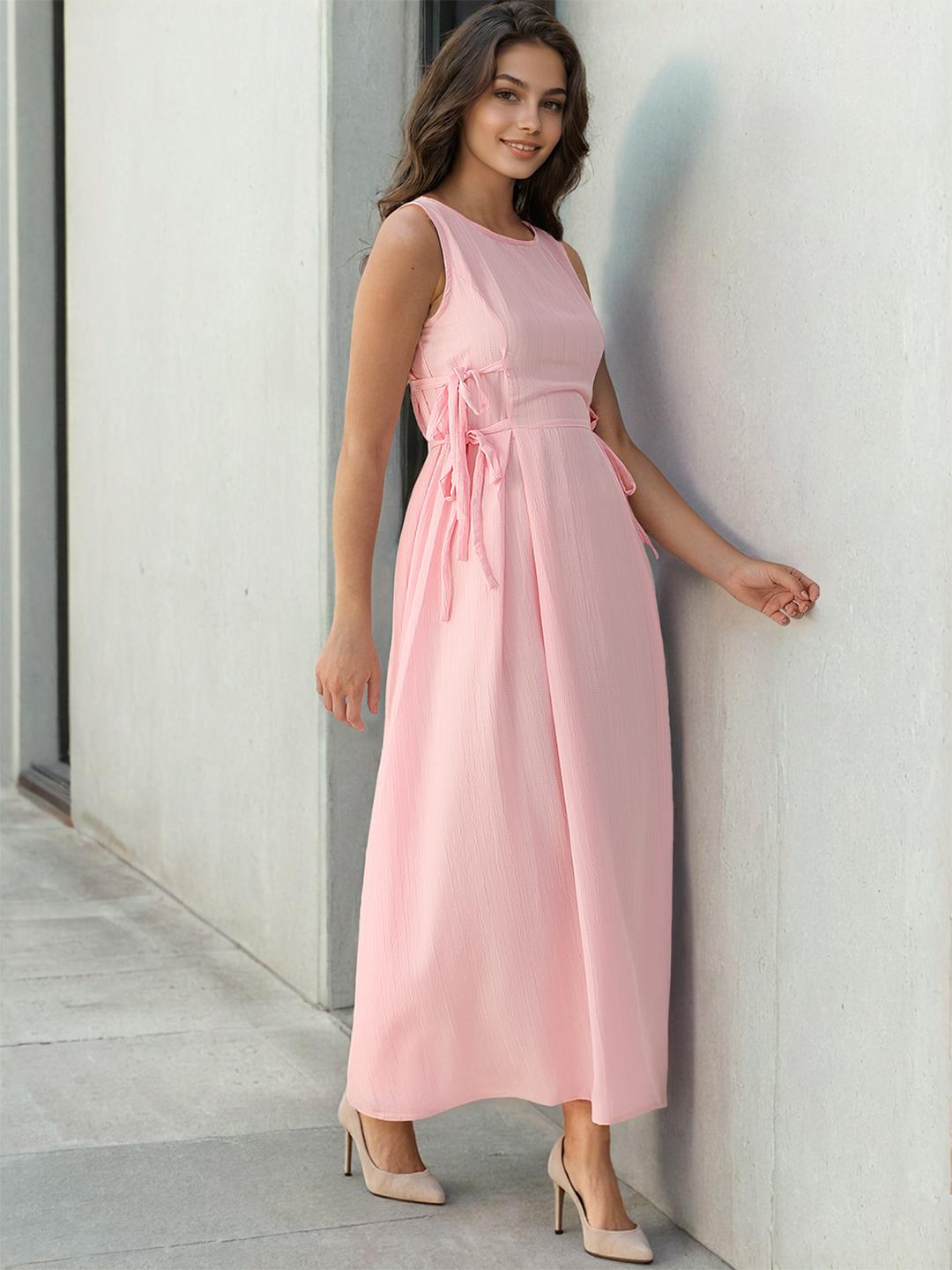 red velvet long sleeve maxi dress Baltic Born Womens Meghan Velvet Wrap Maxi Dress | Rust